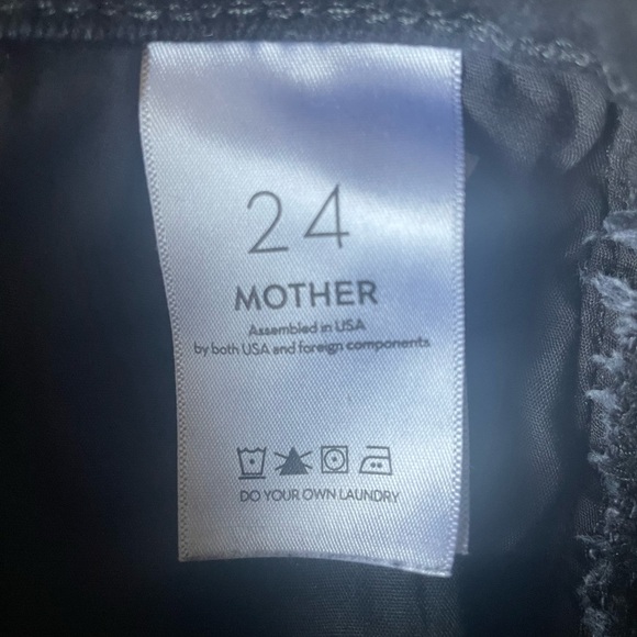 MOTHER Denim The Hustler Ankle Fray in Encounters At Night size 24 EUC - Picture 7 of 10